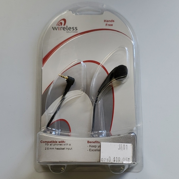 NWT Mono Earbud Headset - Picture 1 of 3